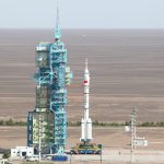 Запуск тайконавтов к орбитальной станции Тяньгун-2