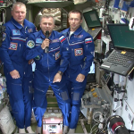 Космонавты поздравили участников КосмоСтарта 2016